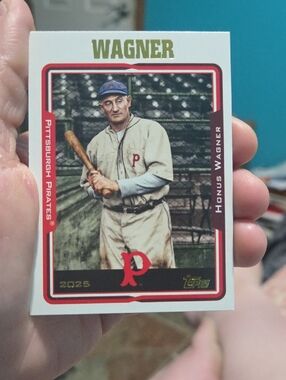 Topps Baseball Card - White & Red